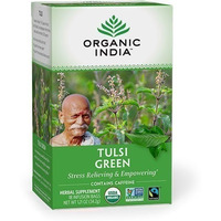 Organic India Tulsi Green Tea (18 tea bags)