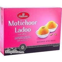 Haldiram's Fresh Moti Choor Ladoo (14 oz box)