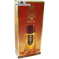 Bajaj Almond Drops Hair Oil (non-sticky with Vitamin E) - 300 ml (300 ml bottle)