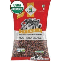24 Mantra Organic Mustard Seeds (Small) (7 oz bag)