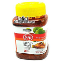 MTR Mango Sliced Pickle (10.6 oz jar)