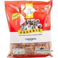 24 Mantra Organic Cinnamon Whole - Flat (7 oz bag)