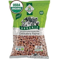24 Mantra Organic Kidney Beans (Himalayan Chitkabra Rajma) - 2 lbs (2 lbs bag)