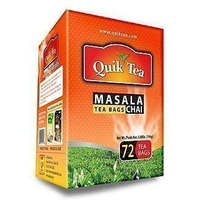 Quik Tea Masala Tea Bags - 72 ct (72 Tea Bags)
