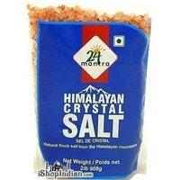 24 Mantra Himalayan Crystal Salt (2 lbs bag)