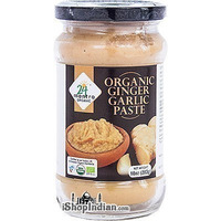 24 Mantra Organic Ginger-Garlic Paste (10 oz bottle)