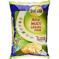 Sujata Atta with Multigrains Flour - 4 lbs (4 lbs bag)