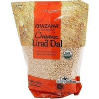 Khazana Organic Urad Gota White (Whole) (2 lbs bag)
