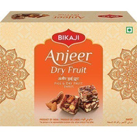 Bikaji Anjeer Dry Fruit Burfee (Figs & Dry Fruits Sweet) (250 gms. box)