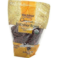 Khazana Organic Red Kidney Beans / Rajma (Dark) (2 lbs bag)