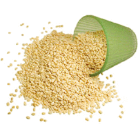 Nirav Urad Dal Washed - 4 lbs - PACK of 6 (6 x 4 lbs bag)