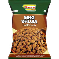 Samrat Sing Bhujia - Hot Peanuts (14 oz bag)