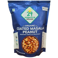 24 Mantra Organic Coated Masala Peanut (5.30 oz bag)