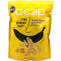 Deep Long Banana Chips - Black Pepper (7 oz bag)