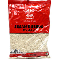 Deep Sesame Seeds - White Hulled - 14 oz (14 oz bag)