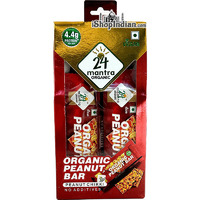 24 Mantra Organic Peanut Bar - 6 pack (6 bars)