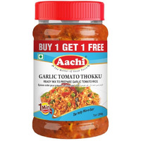 Aachi Garlic Tomato Thokku - BUY 1 GET 1 FREE! (7 oz bottle)