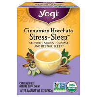 Yogi Cinnamon Horchata Stress + Sleep Tea (16 ct box)
