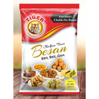 Tiger Amritsari Chakki Da Besan (Chickpea Flour) (4 lbs bag)