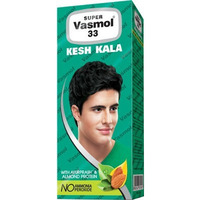 Super Vasmol '33' Kesh Kala - Natural Black Dye (100 ml box)