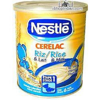 Nestle Cerelac - Rice & Milk (400 gm can)