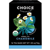 Choice Organics Chamomile Herbal Tea - 16 Tea Bags (16 tea bags)