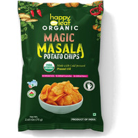 Happy Leaf Organic Masala Potato Chips (Organic Snacks)