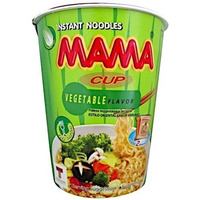 Mama Cup Vegetable Flavor Instant Noodles (2.47 oz Pack)