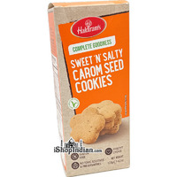 Haldiram's Sweet 'N' Salty Carom Seed Cookies (4.2 oz Pack)