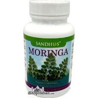 Moringa - Supports Wellness (Sandhu's Ayurveda) - 60 Capsules (60 ct bottle)