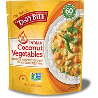 Tasty Bite Indian Coconut Vegetables - Hot & Spicy (Ready-to-Eat) (10 oz bag)