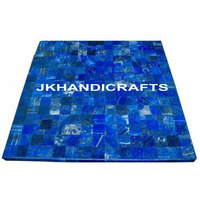 36   Marble Coffee Table Tops Lapis Lazuli Inlay Art Hallway Decor Wedding Gift