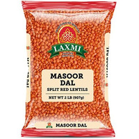 Laxmi Masoor Dal Split Red Lentils - 2 Lb (907 Gm)