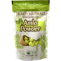 Hearty Naturals Organic Amla Powder - 4 Oz (113 Gm)