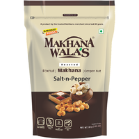 Makhana Wala's Salt & Pepper Roasted Makhana - 60 Gm (2.1 Oz)