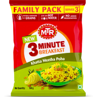 MTR 3 Minute Khatta Meetha Poha - 160 Gm (5.6 Oz)