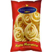 Grand Sweets & Snacks Mullu Murukku - 175 Gm (6.17 Oz)