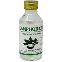 Ashwin Camphor Essentail Oil - 100 Ml (3.5 Oz) [50% Off]