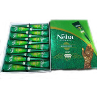 Neha Herbals Mehandi Cone Oil Base 12 Pack