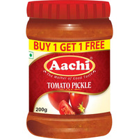 Aachi Tomato Pickle - 200 Gm (7 Oz) [Buy 1 Get 1 Free]