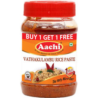 Aachi Vathakulambu Rice Paste - 200 Gm (7 Oz) [Buy 1 Get 1 Free]
