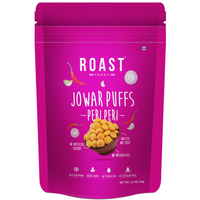 Roast Foods Jowar Sorghum Puffs Peri Peri - 70 Gm (2.5 Oz) [FS]