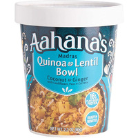 Aahana's Madras Quinoa & Lentil Bowl - 65 Gm (2.3 Oz)