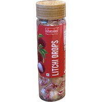 Chandan Litchi Drops Candy - 100 Gm (3.5 Oz) [50% Off]