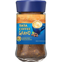 Tata Coffee Grand Instant Coffee With Roasted Chicory - 50 Gm (1.76 Oz)