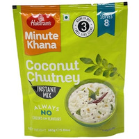 Haldiram's Minute Khana Instant Mix Coconut Chutney - 160 Gm (5.64 Oz) [FS]