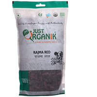 Just Organik Organic Red Rajma - 2 Lb (908 Gm)