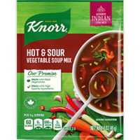 Knorr Hot & Sour Vegetable Soup - 43 Gm (1.5 Oz)