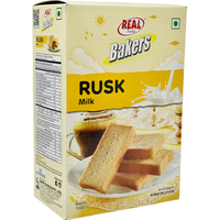 Real Foods Bakers Milk Rusk - 600 Gm (1.3 Lb) [FS]