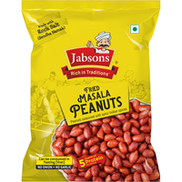 Jabsons Fried Masala Peanuts - 200 Gm (7.05 Oz)